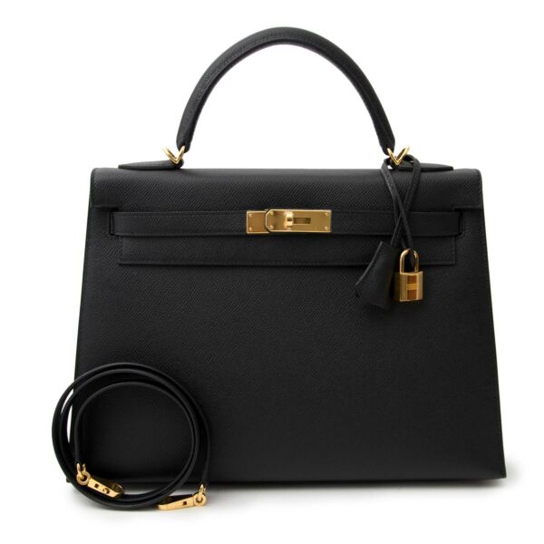hermes kelly black epsom 32 ghw now online at labellov.com, no waitinglist, get it now!