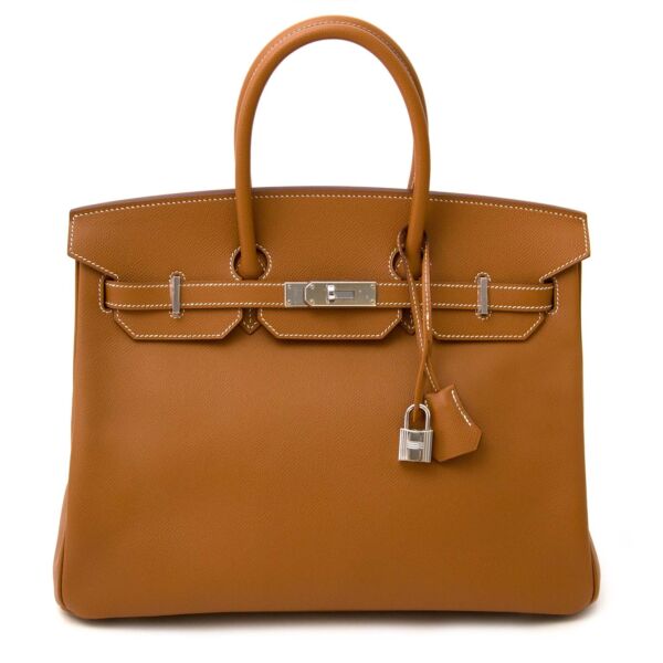 looking for a Hermès Birkin 35 Epsom Gold PHW? Buy it right now at labellov.com and skip the waitinglist