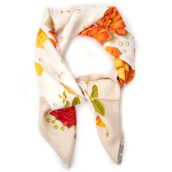 Hermes Carre Silk Scarf La Rosée 