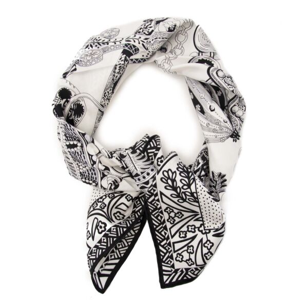 Hermès Carré Silk Scarf 'Zénobie, Reine de Palmyre'