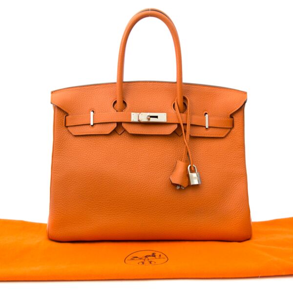 Hermès Birkin 35 Orange Togo PHW