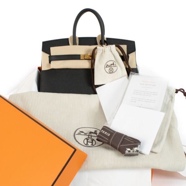 Hermès Birkin 25 Black Epsom GHW
