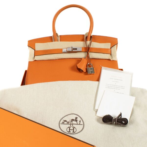 Hermès Birkin 30 Orange Togo PHW