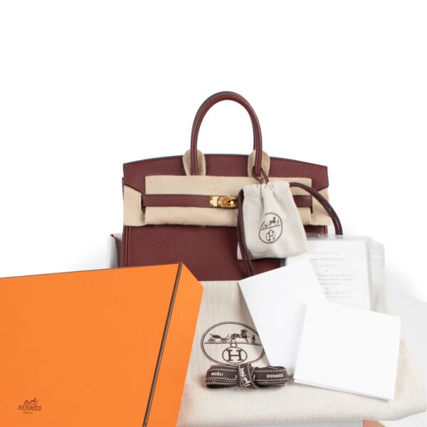 Hermès Birkin 25 Rouge H Togo GHW