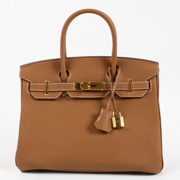 2022 Hermès Birkin 30 Gold Togo GHW