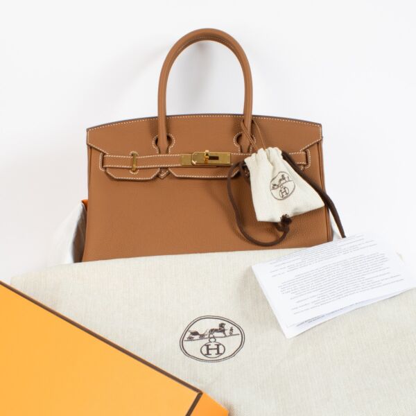 Hermès Birkin 30 Gold Togo GHW
