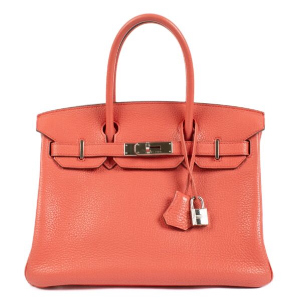 Hermès Birkin 30 Rose Jaipur Clemence PHW