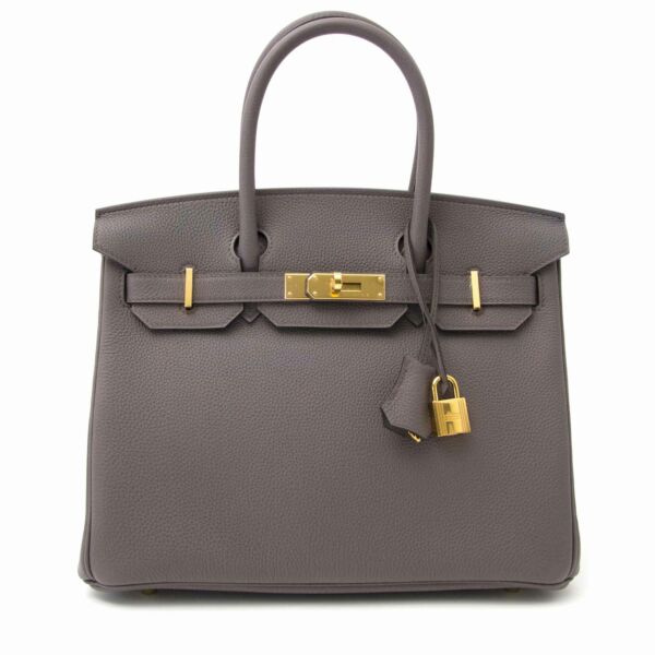 Hermès Birkin 30 Togo Etain GHW now online at labellov.com skip the waitinlist and get your birkin right now