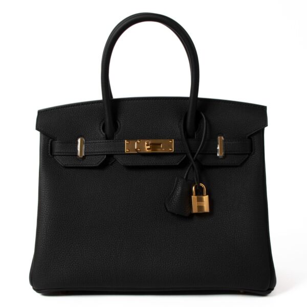Hermès Birkin 30 Black Togo GHW