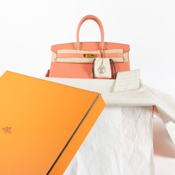Hermès Birkin 35 Flamingo Epsom GHW