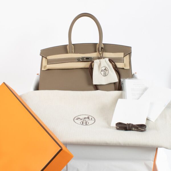 Hermès Birkin 35 Etoupe Togo PHW