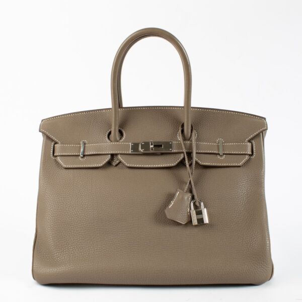 Hermès Birkin 35 Etoupe Togo PHW