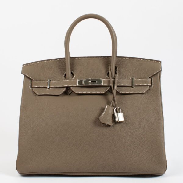 Hermès Birkin 35 Etoupe Togo PHW