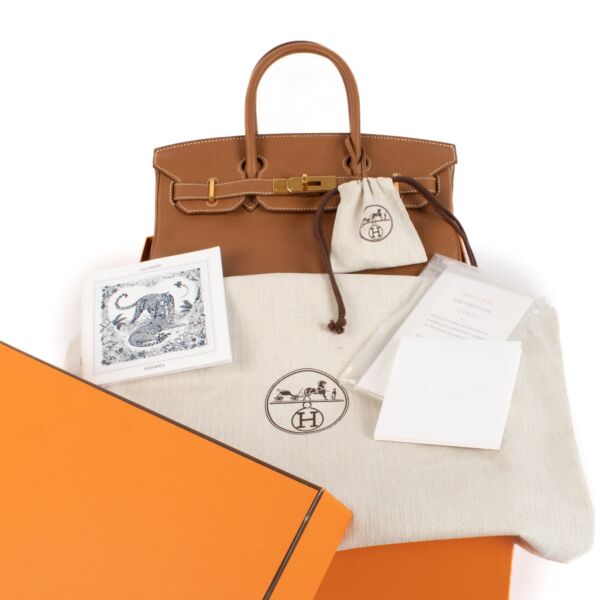 Hermès Birkin 30 Gold Togo GHW