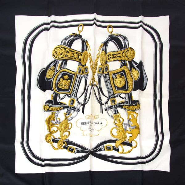 Hermès Carré Silk Scarf "Brides de Gala"