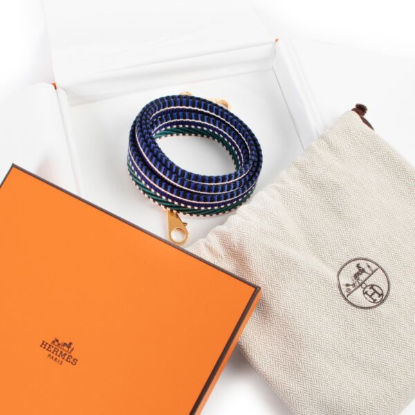 Hermès Multicolor 25mm Bag Strap