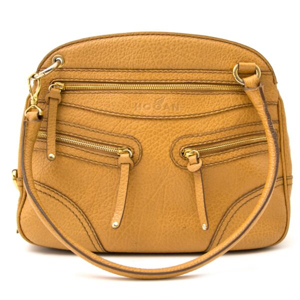 koop tweedehands Hogan Mustard Shoulder Bag 
