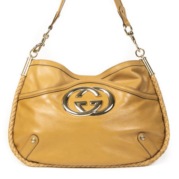 Gucci Guccissima Britt Shoulder Bag