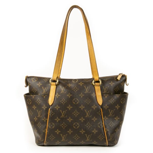 Authentieke Tweedehands Louis Vuitton Monogram PM Shoulder Tote juiste prijs veilig online shoppen luxe merken webshop winkelen Antwerpen België mode fashion