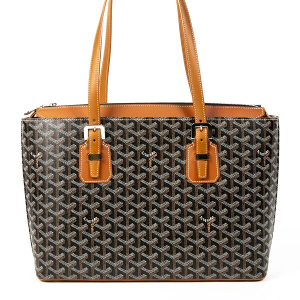 Goyard Okinawa Chevron Print Tote Bag