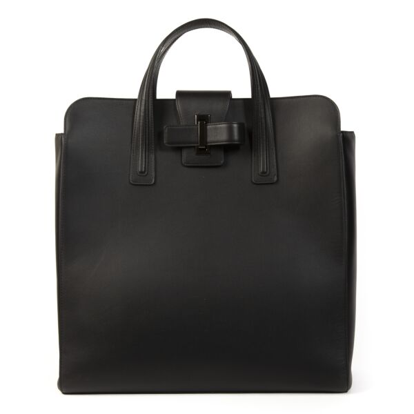 Authentieke tweedehand vintage Delvaux Simplissime N/S Tote Bag koop online webshop LabelLOV