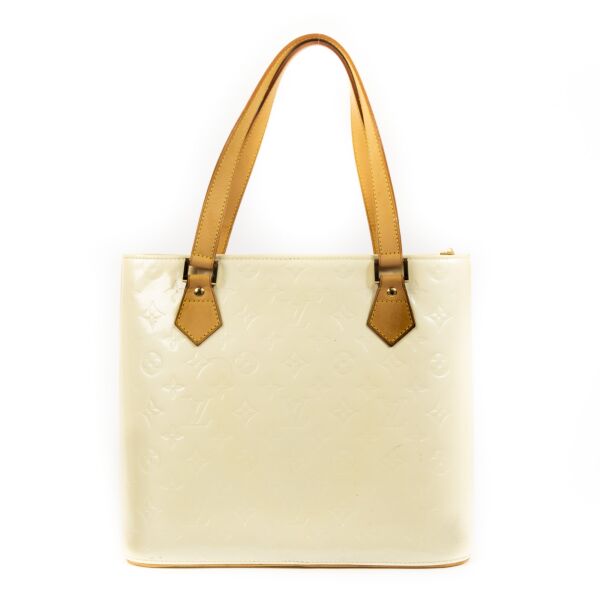 Louis Vuitton Vernis Houston Marshmallow 