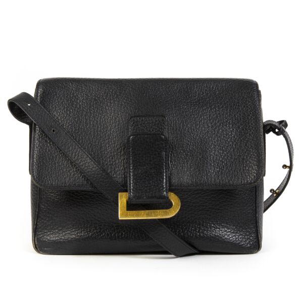 Delvaux Blue Poirier Shoulder Bag