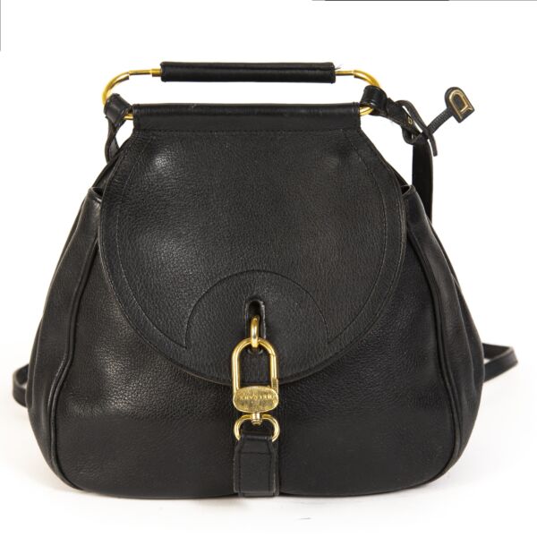  Delvaux Cerceau PM Bag Black