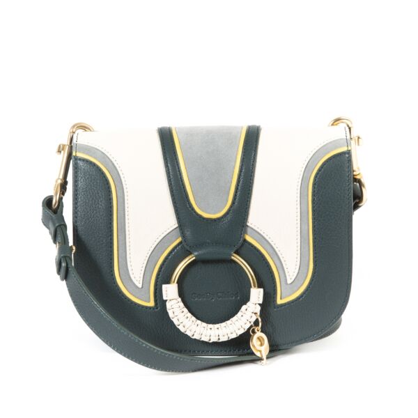 see by chloe green hana medium corssbody bag now for sale at labellov