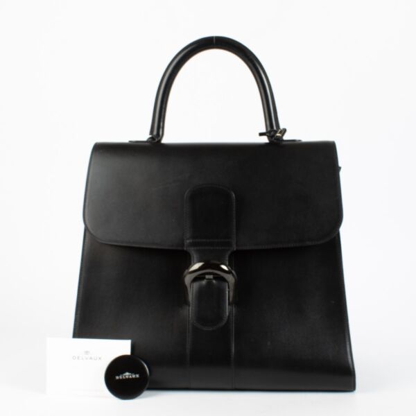 Delvaux All Black Box Calf Brillant Black Edition