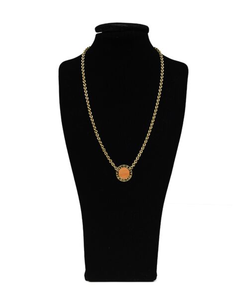 Authentieke tweedehands Bulgari 18kt goud koraal ketting juiste prijs online webwinkel labellov designer vintage luxe merken Antwerpen België