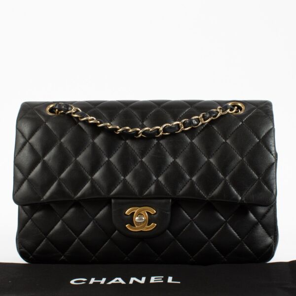 Chanel Black Medium Classic 11.12 Bag
