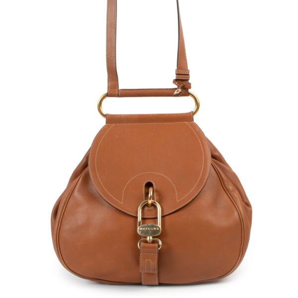 Delveaux Fauve Cerceau Crossbody Bag