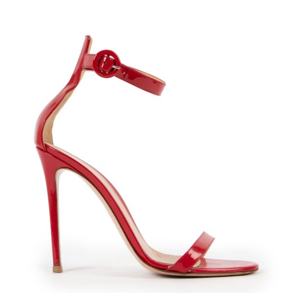 Gianvito Rossi Red Sandals- Size 39,5 