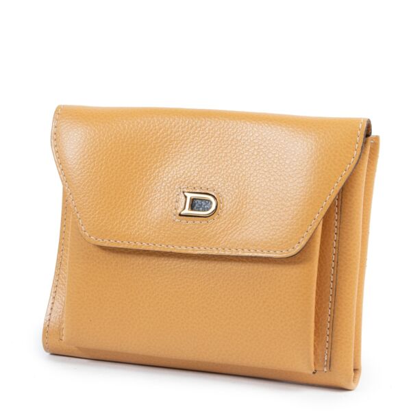 Delvaux Yellow Wallet