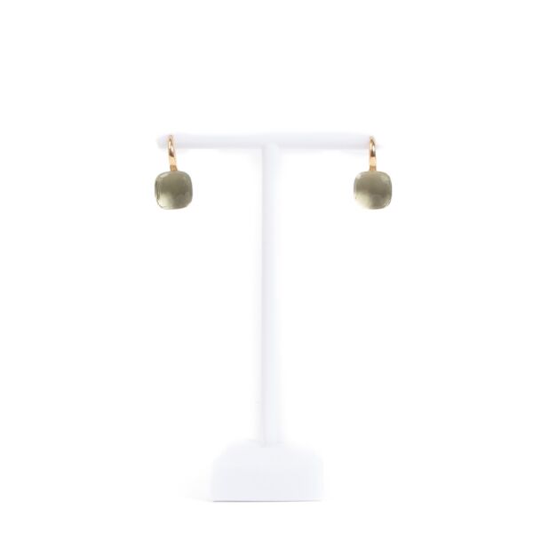 Pomellato Yellow Gold Prasiolite Nudo Classic Earrings