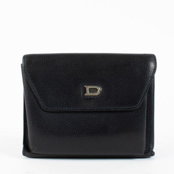 Shop 100% authentic second hand Delvaux Blue Denise Wallet on Labellov.com