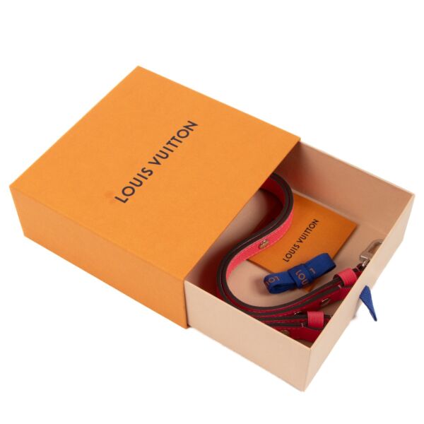 Louis Vuitton Pink Leather Strap