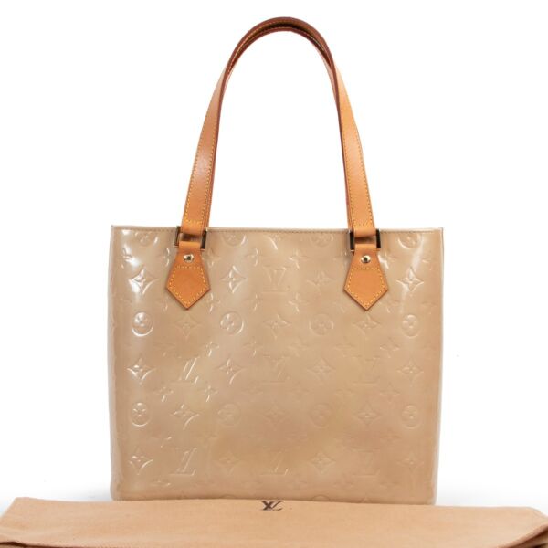 Louis Vuitton Vernis Monogram Houston Bag