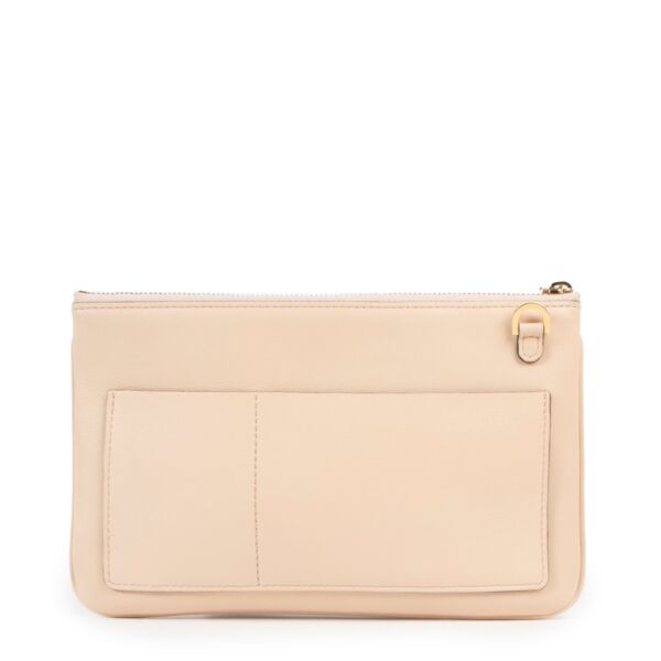 Delvaux Beige Clutch