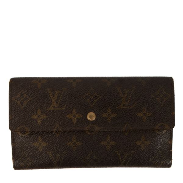 Shop 100% authentic second-hand Louis Vuitton Monogram Porte Tresor International Long Wallet on Labellov.com