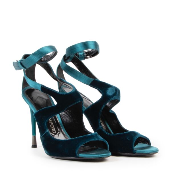 Tom Ford Blue Suede Pumps - Size 38