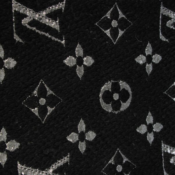Louis Vuitton Black Logomania Scarf
