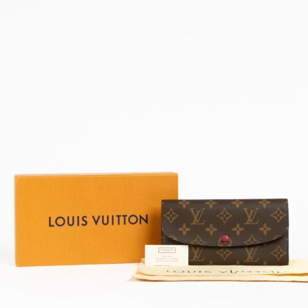 Louis Vuitton Monogram Canvas Emilie Wallet
