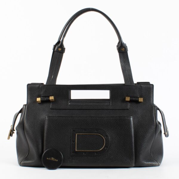 Delvaux Black Benjamin GM Shoulder Bag