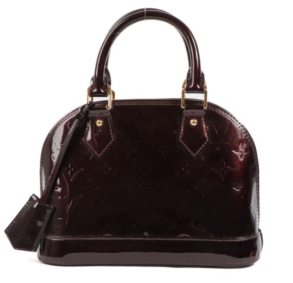 Louis Vuitton Vernis Monogram Alma Amarante PM