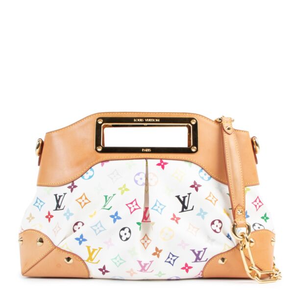 Louis Vuitton Judy MM White Monogram Multicolore