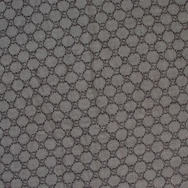 Gucci GG Square Wool Silk Blend Scarf