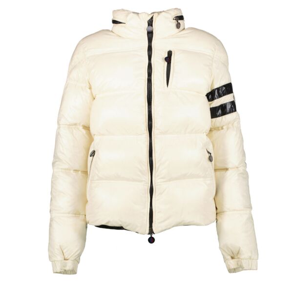 Moncler White Niagara Down Puffer Jacket - Size 2