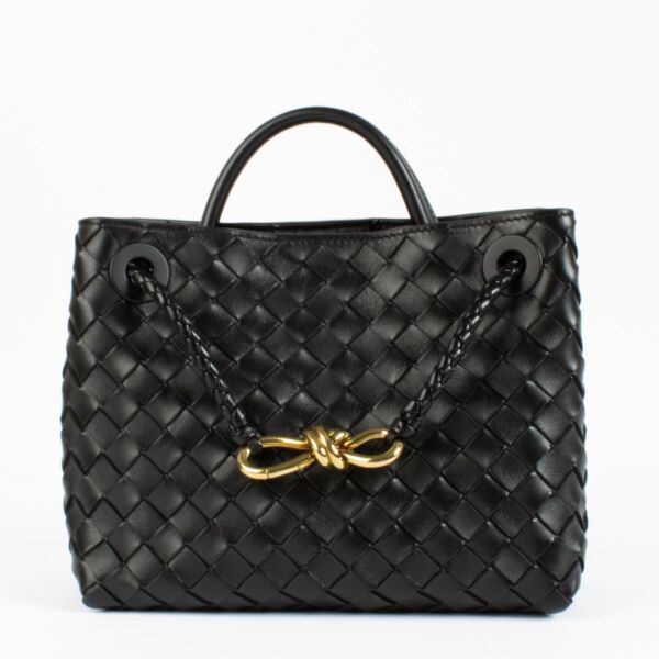 shop 100% authentic second hand Bottega Veneta Black Small Andiamo Bag on Labellov.com